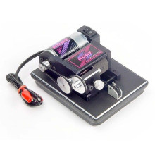 "HUDY SLOT TIRE TRUER - AXLE 1/8"" + 3/32"" + MOTOR FRS + CABLE - 103