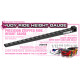 RIDE HEIGHT GAUGE STEPPED 1/10 & 1/12 PAN CARS - 107718 - HUDY