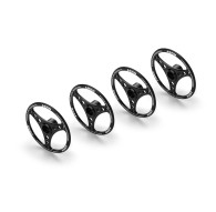 ALU SET-UP WHEEL FOR 1/8 ON-ROAD (4) - 108070 - HUDY