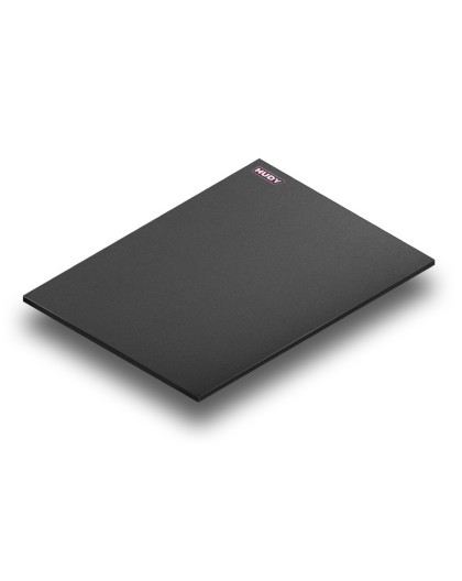 Planche de réglage TT 1/8 et GT - Gris foncé - HUDY - 108703