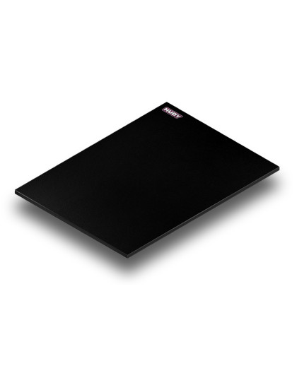 FLAT SET-UP BOARD FOR 1/8 OFF-ROAD & GT - BLACK - HUDY - 108705