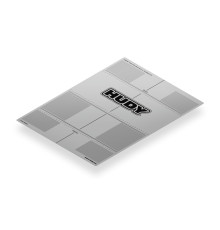 PLASTIC SET-UP BOARD DECAL 399x545mm - 1/8 OFF-ROAD & GT - 108760 - H