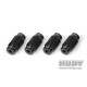 Ecrous roue banc de réglage 1/10 TT (4) - HUDY - 108960