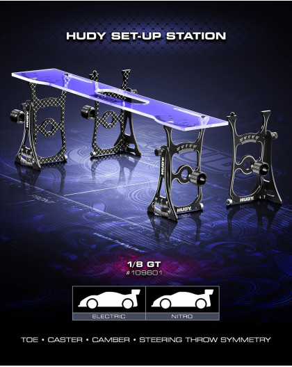 Banc de réglage GT 1/8 - HUDY - 109601