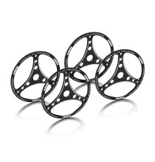 ALU SET-UP WHEEL FOR 1/8 GT (4) - HUDY - 109672