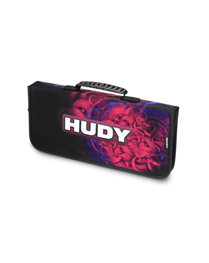 SET-UP STATION & SET-UP TOOLS + BAG FOR 1/8 OFF-ROAD - HUDY - 108851