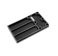 HUDY ALU TRAY FOR 1/10 OFF-ROAD DIFF ASSEMBLY - 109840 - HUDY
