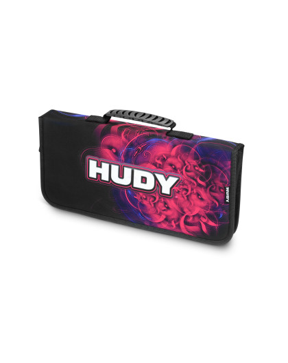 SET-UP STATION & SET-UP TOOLS + BAG FOR 1/10 TOURING - HUDY - 109351