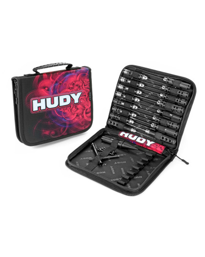 SET OF TOOLS + CARRYING BAG - FOR ALL CARS - 190004 - HUDY