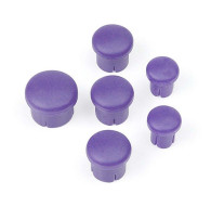 PLASTIC CAP FOR HANDLE ( SET - 3+2+1) VIOLET - 195010 - HUDY