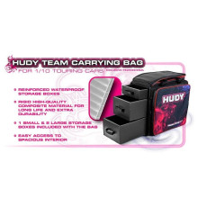 HUDY 1/10 CARRYING BAG WITH DRAWERS - V3 - CUSTOM NAME - 199100-C - H