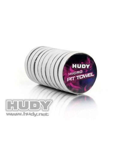 HUDY COMPACT CLEANING TOWEL (10) - 209065 - HUDY