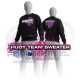 HUDY SWEATER - BLACK (M) - 285401M - HUDY