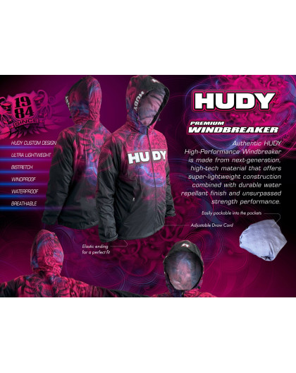 HUDY HIGH-PERFORMANCE WINDBREAKER (L) - HUDY - 286000L