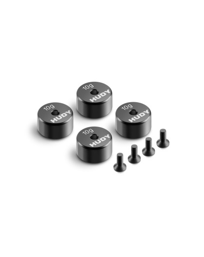 Lest d'équilibrage de précision 10g (4) - HUDY - 293084