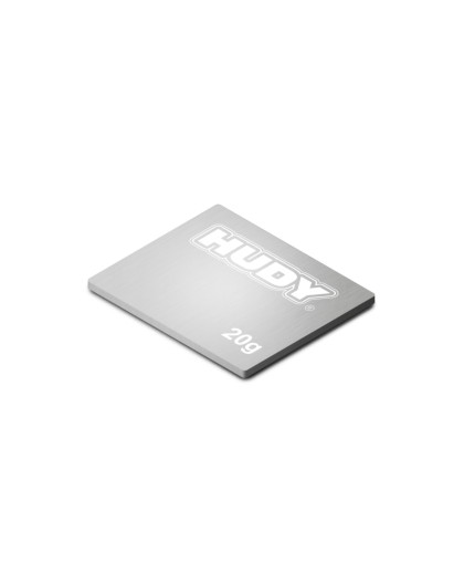 Hudy Lest en tungsten fin 31x26mm - 20g - HUDY - 293087