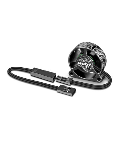 HUDY ALU RC FAN 30MM - SIDE MOUNT 2 HOLE - HUDY - 293101