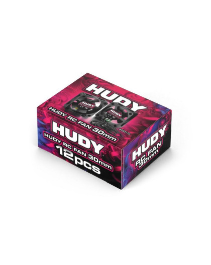 HUDY BRUSHLESS RC FAN 40MM - SET OF 12PCS - 293111XL - HUDY