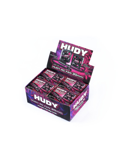BRUSHLESS FAN 30MM INTERN. SOLDERING TABS SET 12PCS - HUDY - 293112XL