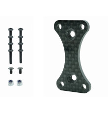 CARBON DUAL SIDE FAN EXTENSION - DUAL MOTOR FAN MOUNT - HUDY - 293191