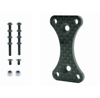 CARBON DUAL SIDE FAN EXTENSION - DUAL MOTOR FAN MOUNT - HUDY - 293191