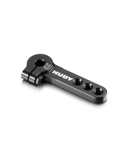 Palonnier de direction alu 3 trous avec vis 23T - HUDY - 293407