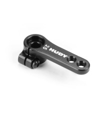 Palonnier direction alu déporté 2 trous avec vis 25T - HUDY - 293413