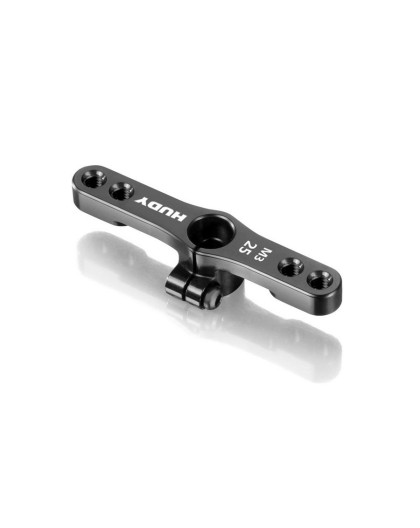 ALU CLAMP THROTTLE SERVO HORN - FUTABA, SAVÖX - 2-HOLE M3 - 25T - 293