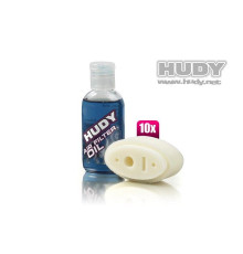 Mousse de filtre a air + huile RC8 (10) - HUDY - 293543