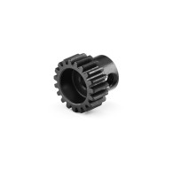 ALU ULTRA-LIGHT PINION GEAR - HARD COATED - 18T / 48 - HUDY - 294018
