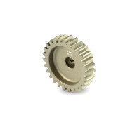ALU ULTRA-LIGHT PINION GEAR - HARD COATED - 27T / 48 - HUDY - 294027