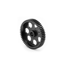 ALU ULTRA-LIGHT PINION GEAR - HARD COATED - 53T / 64 - HUDY - 294153