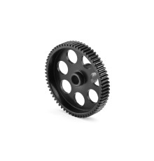 ALU ULTRA-LIGHT PINION GEAR - HARD COATED - 64T / 64 - HUDY - 294164