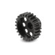 HUDY PINION GEAR - HARD STEEL - 24T / 32 (MODUL 0.8) - HUDY - 294224