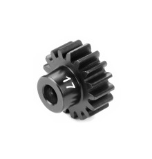 HUDY PINION GEAR - HARD STEEL - 17T (MODULE 1) - HUDY - 294317
