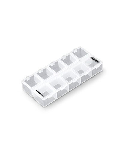 HUDY TINY HARDWARE BOX - 8-COMPARTMENTS - HUDY - 298022