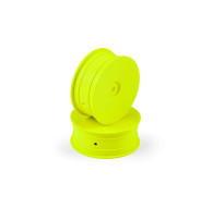 1/10 OFF-ROAD WHEEL - 2WD – FRONT – YELLOW (2) - HUDY - 803210-Y