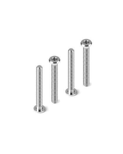 Vis titane SFH Low M3x25 (4) - HUDY - 908325-T