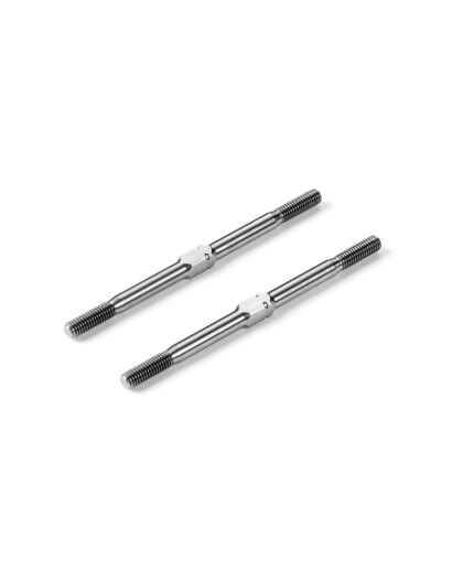 HUDY TITANIUM ADJUSTABLE TURNBUCKLE 55MM M3 L/R (2) - HUDY - 992355