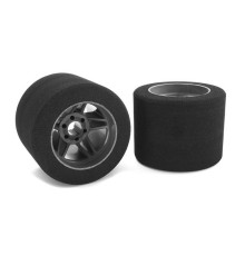 Pneus mousses 1/8 - 35 shore - 76mm AR - CORALLY - C-14715-35