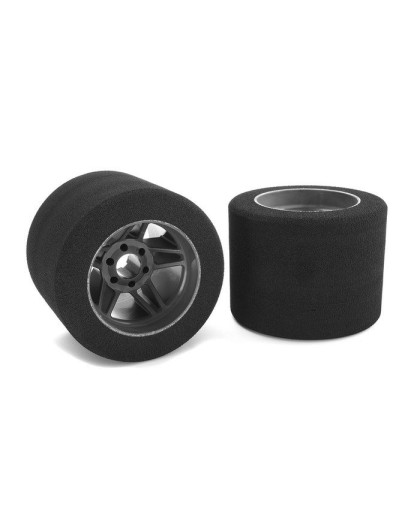 Pneus mousses 1/8 - 35 shore - 76mm AR - CORALLY - C-14715-35