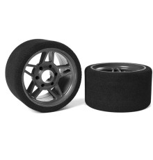 Pneus mousses SSX8 - 32 shore - AV 65mm - CORALLY - C-14713-32