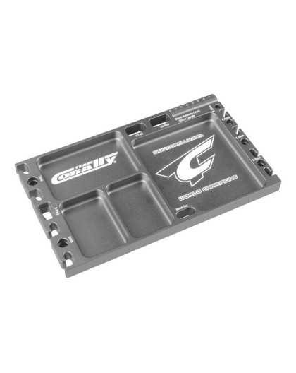 TEAM CORALLY - MULTI-PURPOSE U LTRA TRAY - CNC MACHINED ALUMI - C-163