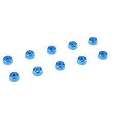 Rondelle alu CHC M2 - Bleu - 10 pcs - CORALLY - C-31254