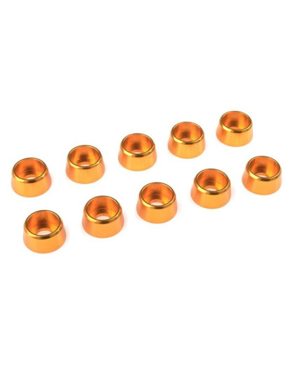 Rondelle alu CHC M4 - Or - 10 pcs - CORALLY - C-31280