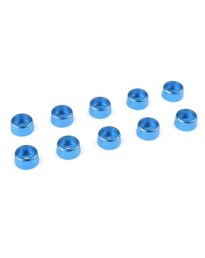 Rondelle alu CHC M3 - Bleu - 10 pcs - CORALLY - C-31274