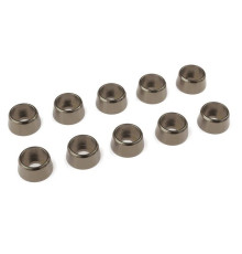 Rondelle alu CHC M4 - Gris - 10 pcs - CORALLY - C-31283
