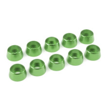 Rondelle alu CHC M5 - Vert - 10 pcs - CORALLY - C-31291