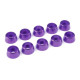 Rondelle alu CHC M5 - Violet - 10 pcs - CORALLY - C-31292