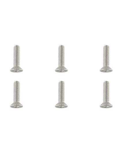 Vis titane FHC M3 x 12mm - 6 pcs - CORALLY - C-34014
